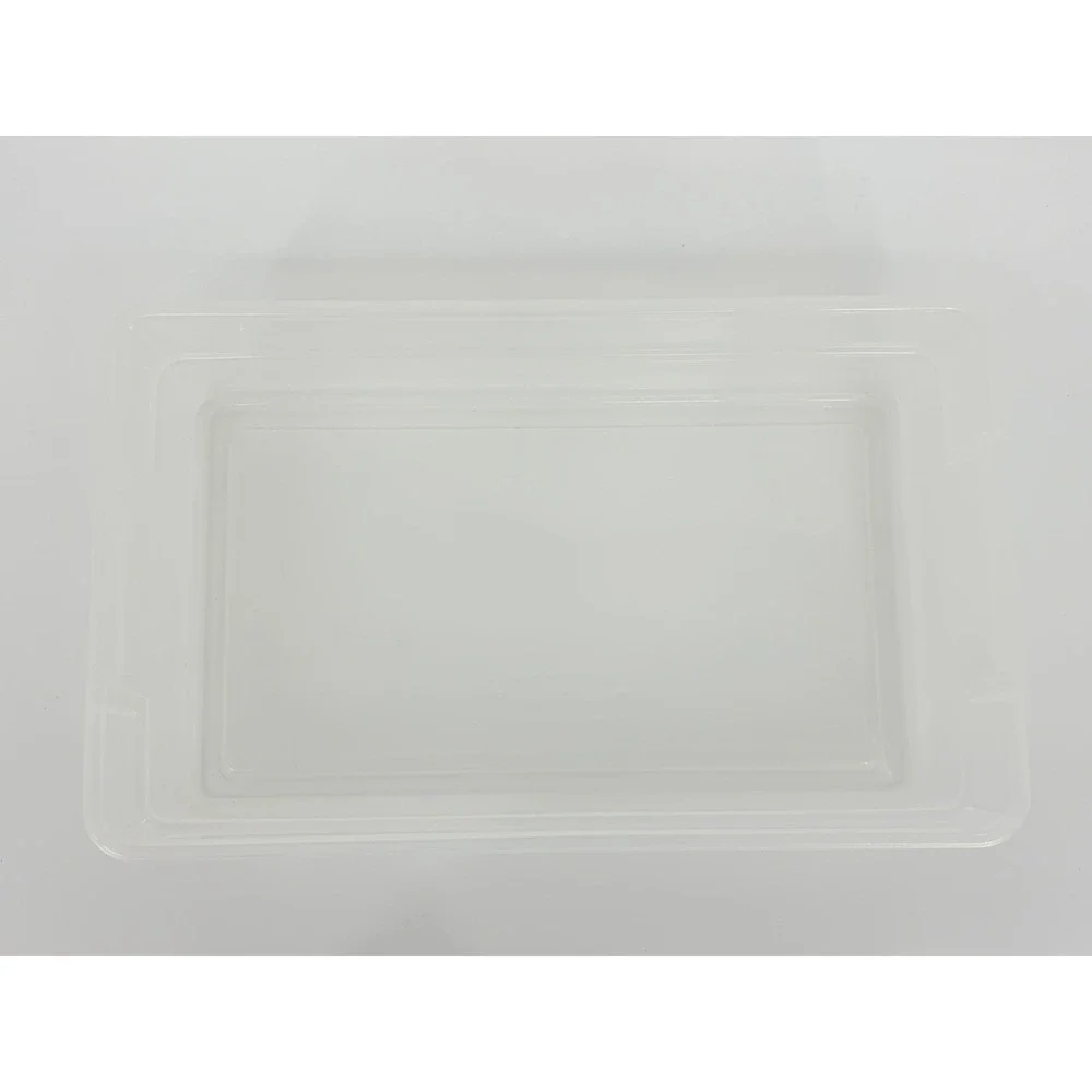 Vintage Rubbermaid Keepers 0286 Snap Storage Container Box Clear Box White Lid